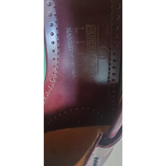 Men\'s Sebago Lites Hand Sewn Leather  Penny Loafers USA 12D Rubber Sole main image 8